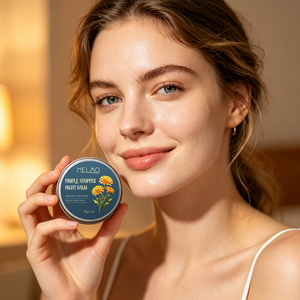 Bálsamo Suavizante Nocturno, Antiacné, con Aceite <span class=keywords><strong>de</strong></span> Espino Amarillo, Refinador <span class=keywords><strong>de</strong></span> Poros, Clarificador <span class=keywords><strong>de</strong></span> <span class=keywords><strong>la</strong></span> Piel, Corrector del Tono <span class=keywords><strong>de</strong></span> <span class=keywords><strong>la</strong></span> Piel - Product Image 1
