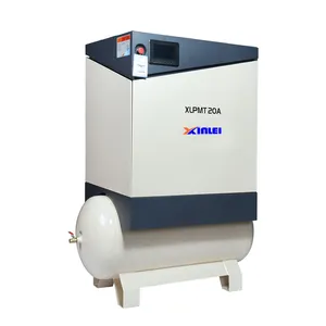 Compresor de tornillo XLPMT10A-S1, 10hp, 7,5 kw, con tanques de aire de 500l