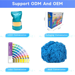 2025 Xu Hướng Mới Không Độc Hại Giáo Dục DIY Ma Thuật Màu Đất Sét Cảm Giác Đồ Chơi Trẻ Em Của Nghệ Thuật Thiết Lập Năng Động Cát Ma Thuật Playdough Slime - Product Image 4