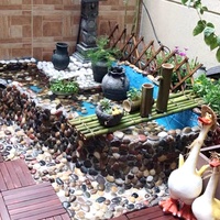 Pierre naturelle dégringolée et lavée paysage roche gravier cailloux noirs pierres blanches décoration de jardin 1-12cm écologique Durable
