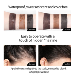 <span class=keywords><strong>Crema</strong></span> Correctora para el <span class=keywords><strong>Cabello</strong></span>, Resistente al Agua, Relleno Capilar, Tinte <span class=keywords><strong>de</strong></span> Henna para Barba, Cobertura del Cuero Cabelludo, Corrector Líquido para <span class=keywords><strong>Cabello</strong></span> Negro - Product Image 5