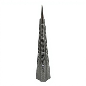 Modelo de torre más grande del mundo Burj Khalifa de aluminio superventas, gran venta de objetos de Torre Alta de Dubái de buena calidad de aluminio fundido - Product Image 1