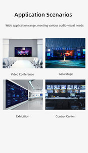 Chuyên Nghiệp 4K LED <span class=keywords><strong>Video</strong></span> Tường Bộ Vi Xử Lý 4 Đầu Vào 12 Đầu Ra <span class=keywords><strong>Video</strong></span> Tường Điều Khiển Với Đa-Màn Hình Splicer Âm Thanh <span class=keywords><strong>Video</strong></span> - Product Image 6