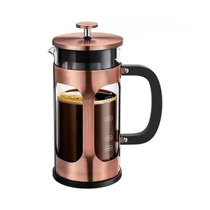 Heat-resistant High Borosilicate Glass Drip Coffee Maker French Press Coffee Kettle