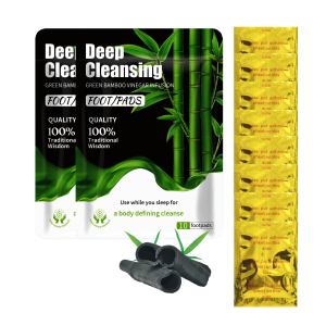 Patchs Détoxifiants au Gingembre de Médecine Traditionnelle Chinoise pour les Pieds, Nettoyage Profond, Patchs Détoxifiants pour les Pieds, la Bouche, le Nez et le Corps - Product Image 4