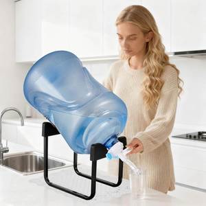 Non Slip Metal Wire 5 Gallon <b>Storage</b> Folding Eco-Friendly Multifunction Modern Water <b>Bottle</b> Stand Portable Water Dispenser Stand - Product Image 4