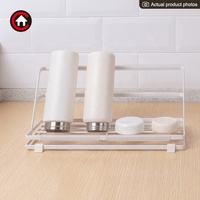 Étendoir à tasses en métal Porte-bouteille de cuisine Organisateur de comptoir Support pour tasse à eau Stockage du couvercle du gobelet