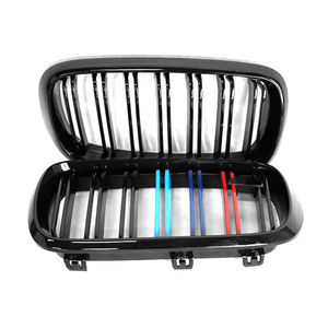 ตะแกรงตะแกรงกันชนคู่สี <span class=keywords><strong>M</strong></span> สำหรับ X5 BMW X6 bumper Grill ABS คุณภาพสูงกรุณาย่างสำหรับ BMW F15 F16 X5M 2015-2018 - Product Image 4