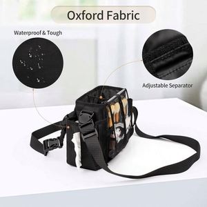Bolsa de brochas de maquillaje profesional con cubierta de PVC, bolsa de maquillaje de gran capacidad con correa ajustable y muestra gratuita. - Product Image 4
