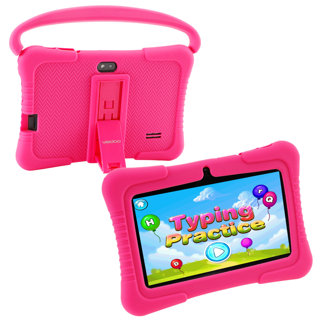 Education Kids Quad Core Android 10 7 Inch Allwinner Wi-Fi New Entertainment Tablet for Girls Sale