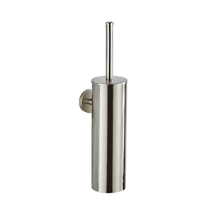 wall mounted chrome modern wc stand toilet brush