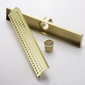 Gurberry.<span class=keywords><strong>com</strong></span> - Desagüe de Piso Rectangular para Baño de 16 Pulgadas, con Tapa Extraíble, Patas Ajustables, Filtro para Cabello, Acero Inoxidable SUS304 - Product Image 5