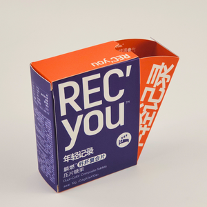 Caja de Embalaje de Papel con Impresión de Logotipo Personalizado para Dulces, Caja de Embalaje de Dulces Creativa con Apertura Lateral - Product Image 2
