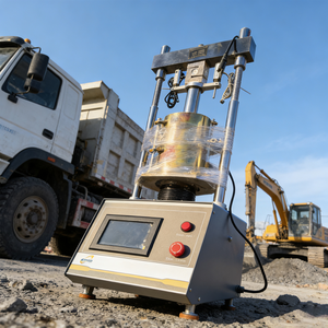 Essai de rapport de portance de la californie (CBR) et presse de charge pour essai Marshall - Product Image 6