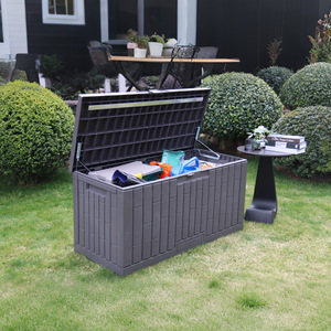 Outdoor Camping <b>Storage</b> <b>Box</b> <b>Garden</b> Courtyard PP Material Dustproof Moisture-proof Multi-purpose <b>Large</b> Capacity Portable - Product Image 1