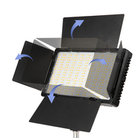 Lumière vidéo LED RGB U600 U800, lumière de photographie professionnelle, à intensité réglable, pour studio, diffusion en direct, photographie en direct