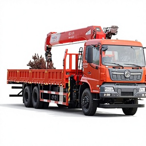 Grúa Montada en Camión Dongfeng 6x4 de 12t con Plataforma de Carga de 8.5m, Emisiones Euro 6, Fábrica Original Dongfeng, Disponible en Stock - Product Image 4