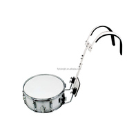 Vente en gros de caisses claires en bois multicolores portables de 10 12 13 14 pouces avec tambours à percussion Key Beg and Stick