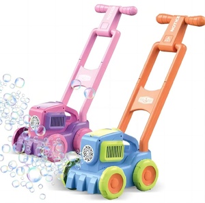 Garden Outdoor Pretend Play Machine Bubble <strong>Lawn</strong> <strong>Mower</strong> Automatic Car Bubble <strong>Toy</strong> for Children - Product Image 1