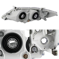 Phares semi-assemblés à succès, feux avant et antibrouillard 12V 55W compatibles avec Toyota Camry version américaine 2010-2011