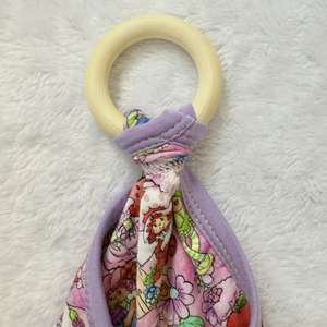 RST Baby Bamboo Lovey   Baby Loveys  Custom Print Baby  Bamboo Fiber  Antibacterial Saliva Catcher  Waterproof - Product Image 4