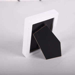 Bán buôn thời trang <span class=keywords><strong>2x3</strong></span> "tùy chỉnh màu trắng Tabletop hiển thị hình ảnh MDF gỗ mini khung - Product Image 6