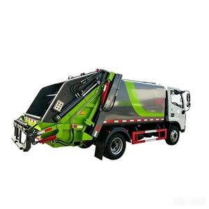 Camión <span class=keywords><strong>Compactador</strong></span> de <span class=keywords><strong>Basura</strong></span> Dongfeng 4X2 de 7 Metros Cúbicos, Camión de <span class=keywords><strong>Basura</strong></span> Municipal, Vehículo de Transferencia de Residuos Domésticos - Product Image 4