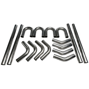 Tubos de escape de acero, silenciador, DX53D + AS80 - Product Image 1