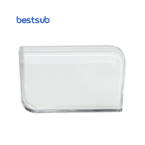 BestSub personalizzato sublimazione bianco 6*8cm rivestito foto di cristallo blocco di vetro cornice per foto per regali di nozze - Product Image 4