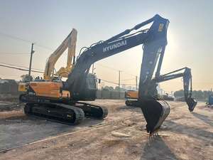 China Venta caliente Excavadora grande Hyundai 220LC Excavadora de orugas usada Precio bajo Buena máquina 22T Motor de caja de cambios - Product Image 3