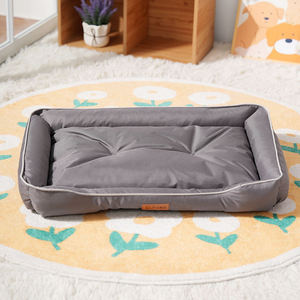 เตียงนอนสุนัขขนาดใหญ่ ผ้าอ๊อกซ์ฟอร์ด กันลื่น ด้านล่างถอดออกได้ หรูหรา กันน้ำ สำหรับนอนหลับ - Product Image 5