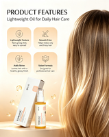 Huile d'Argan du Maroc 100ml Personnalisable OEM ODM Échantillon Gratuit Réparation des Cheveux Abîmés