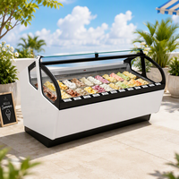 Prosky 24 assiettes crème glacée italienne gelato affichage réfrigérateur congélateur vitrine