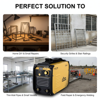 Poste à souder MMA portable JUBA MMA-219M 120/230V 4.6/8.8kVA 85% de rendement DC INVERTER DC Motor à économie d'énergie IGBT pour vente directe