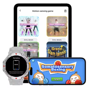 Reloj Inteligente MA31 con Monitor de Ritmo Cardíaco, Cronómetro, Llamadas Bluetooth, Brújula, para Actividades Familiares, Deportes al Aire Libre, Compatible con Llamadas y <span class=keywords><strong>WhatsApp</strong></span> - Product Image 5