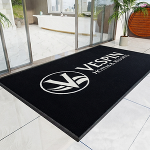 Tappetino personalizzato con LOGO personalizzabile basso MOQ tappetino ingresso Hotel di fascia alta di fabbrica - Product Image 1
