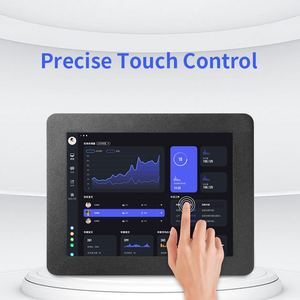 شاشة عرض صناعية LCD من Zhixianda مقاس 8 بوصات بدقة 1024×768 مع شاشة لمس مقاومة وسعة، مدمجة مع إمكانية التثبيت على الحائط وفقًا لمعيار VESA - Product Image 3