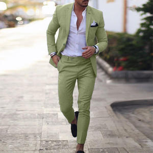 M-6XL nuova tuta <span class=keywords><strong>uomo</strong></span> <span class=keywords><strong>taglie</strong></span> <span class=keywords><strong>forti</strong></span> Set due pezzi Set completo con collo piatto fila singola un bottone - Product Image 5