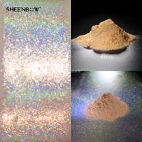 Sheenbow Optisches Perlenpigmentpulver Funkelnder Glimmerfreier Einhorn-Effekt Pigmentfarbe Make-up-Rohstoffe