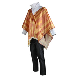 Disfraz de Camilo con capa para adultos, unisex, traje de personaje de televisión con camisa y pantalones - Product Image 2