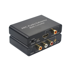 <span class=keywords><strong>Extractor</strong></span> de <span class=keywords><strong>audio</strong></span> HDTV ARC y convertidor de <span class=keywords><strong>audio</strong></span> DAC óptico SPDIF Coaxial 3,5mm AUX canal de retorno de <span class=keywords><strong>audio</strong></span> analógico - Product Image 1