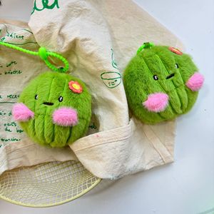 QX Adorable Peluche de Cactus 3D Ecológico de Dibujos Animados, Llavero de Peluche, Juguete Suave de Planta/Flor para Máquina de Garras - Product Image 4