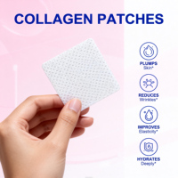 Nouvelle conception 2025, 30 pièces de patchs de collagène personnalisés en tissu non tissé pour suppléments de santé transdermiques
