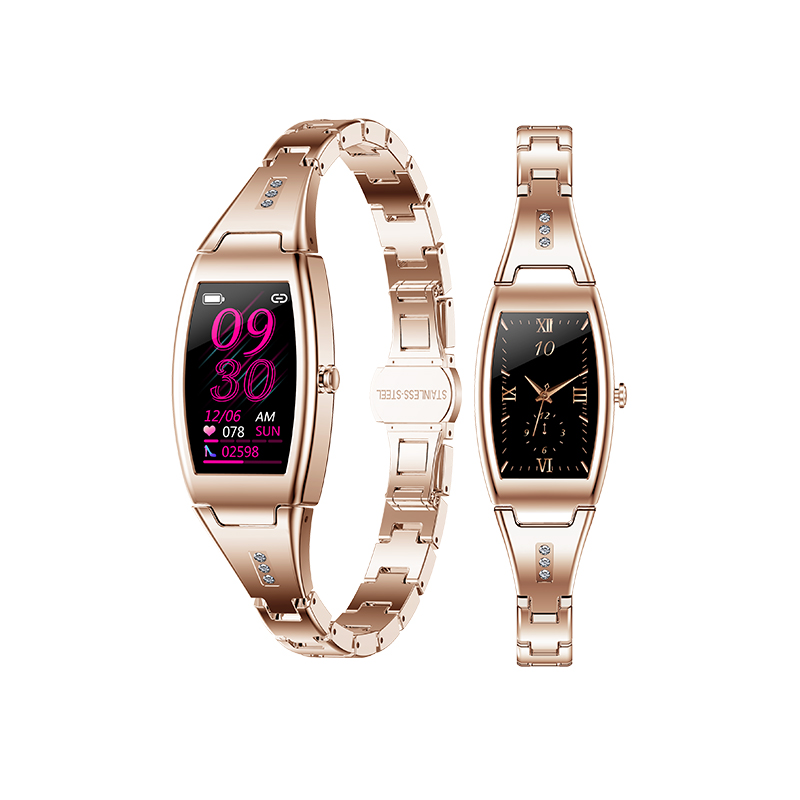 Лидер продаж 2021, женские умные часы с Полноразмерным сенсорным экраном, женские умные часы с заботой о теле, настоящими насыщенными кислородом крови, роскошные женские часы Mk26