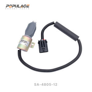 Válvula Solenoide SA-4805-12 12V de Corte de Combustible para Motor de Gasolina Cummins Kubota - Product Image 3