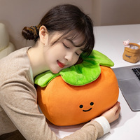 Kawaii fruit knuffelspeelgoed, zacht oranje appel, persimmon, peer, tomaat pop, schattig knuffeltje, klein decoratie-artikel voor thuis, bruiloftdecoratie, cadeau