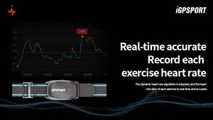 Pulsera Inteligente de Salud HR70, Monitor de Ritmo Cardíaco, Brazalete con Sensor ANT+ BLE HRM, Plástico, Resistente al Agua IPX7, Unisex, Compatible con Wahoo - Product Image 2