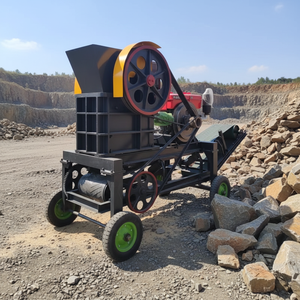 Taşınabilir Küçük PE Çeneli Kırıcı - Madencilik Operasyonlarında Sert Kaya, Çakıl ve Taş Kırma İçin Düşük Maliyetli ve Verimli - Product Image 1