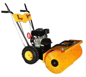 Electric Start 6.5hp <b>Gasoline</b> 196cc Loncin Engine Snow Thrower Snowplow Sweeper for Snow Clearing - Product Image 4
