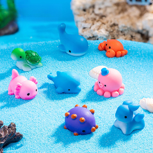 Wholesale Marine Animals Sea Micro Landscape Ornament Customized <strong>Aquarium</strong> Fish Tank Resin Craft Jewelry - Product Image 4